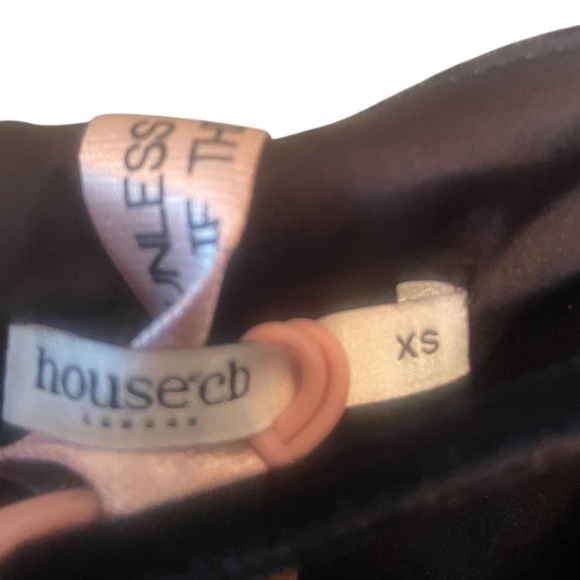 House of CB Black Velvet Babydoll Dress - Picture 10 of 12